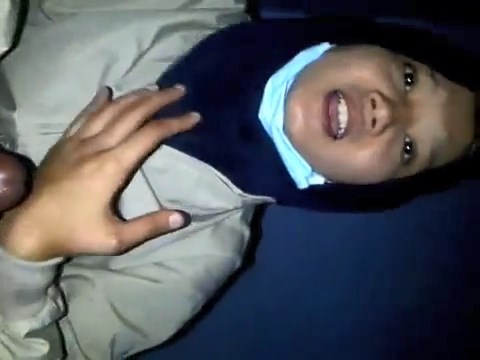 Jilbab Biru Mesum Pake Jaket